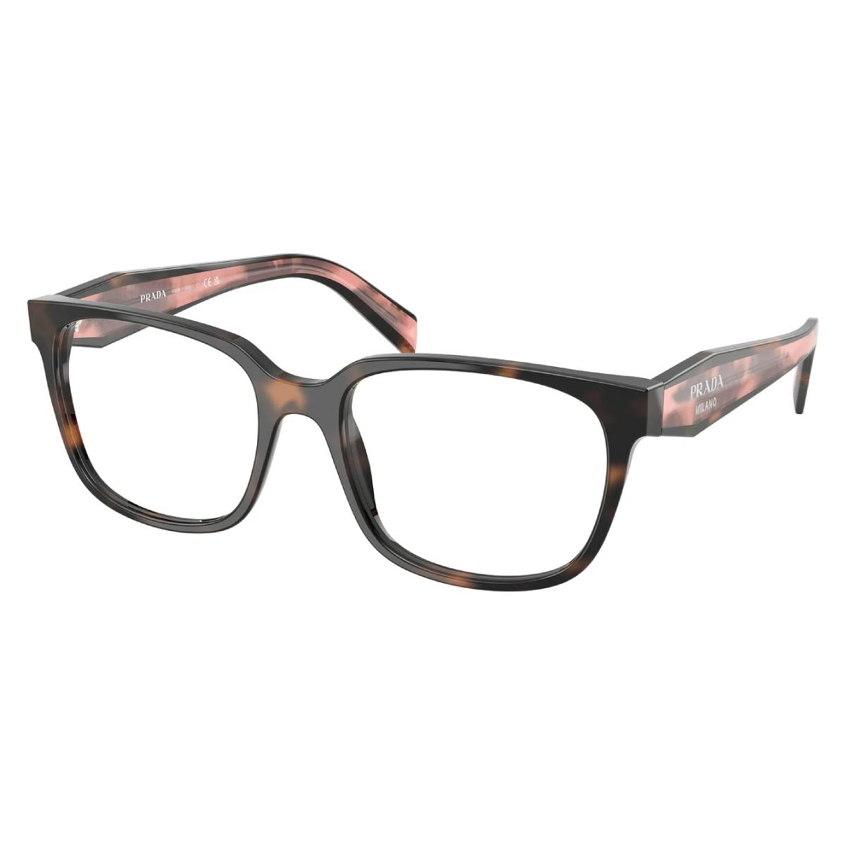 Prada PR 17ZV23A1O Women's Square Eyeglasses