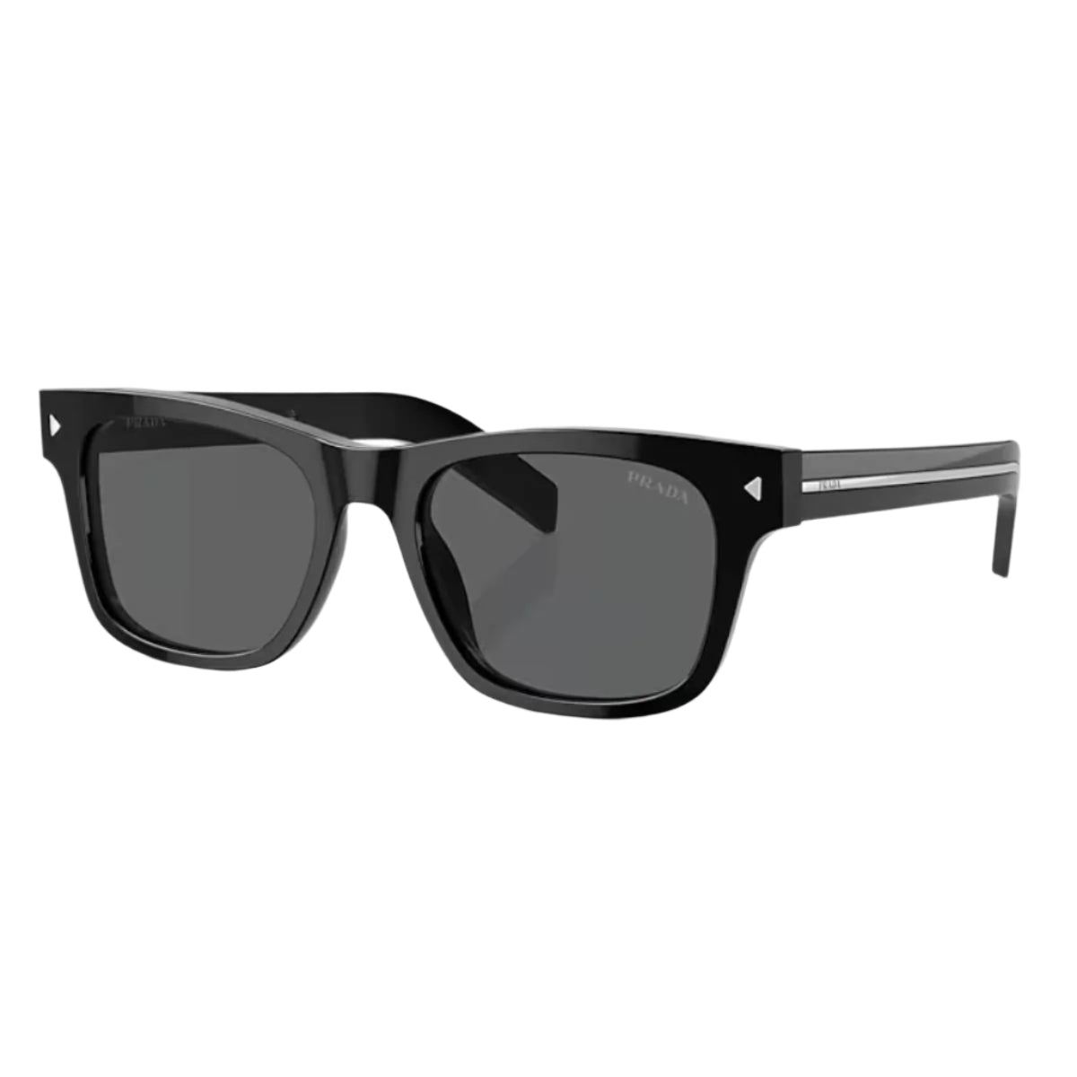 Prada PR A17S16K73 Men's Rectangular Solid Color Sunglasses