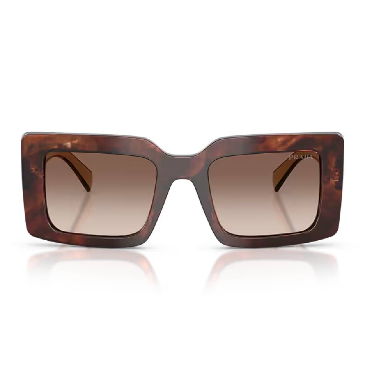 Prada PR D01S Women's Rectangular Gradient Sunglasses