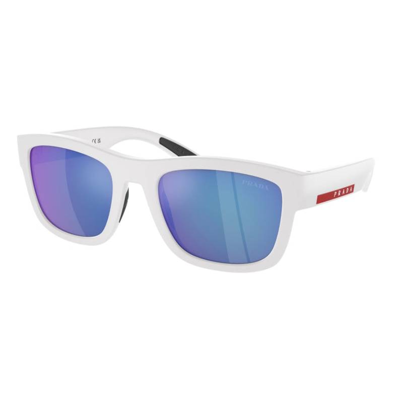 Prada Linea Rossa PS 01ZSTWK08 Men's Pillow Mirrored Sunglasses