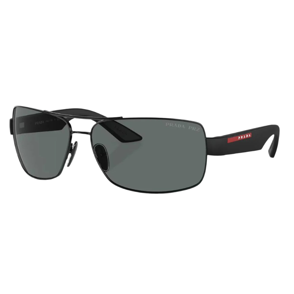Prada Linea Rossa PS 50ZS1AB02 Men's Pillow Solid Color Sunglasses