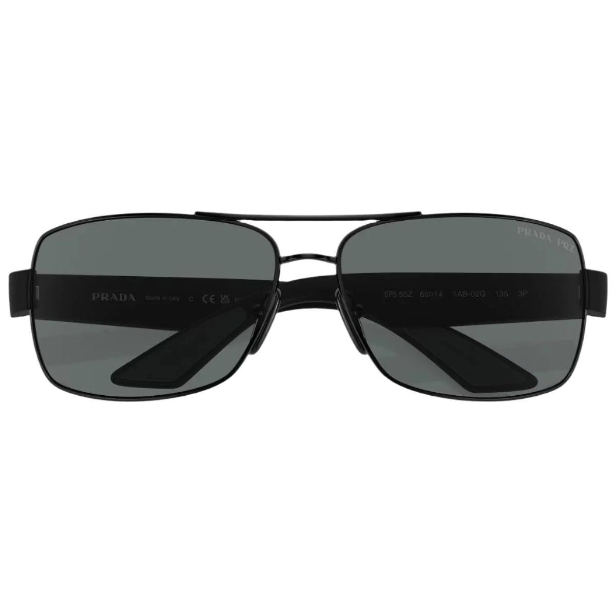 Prada Linea Rossa PS 50ZS1AB02 Men's Pillow Solid Color Sunglasses