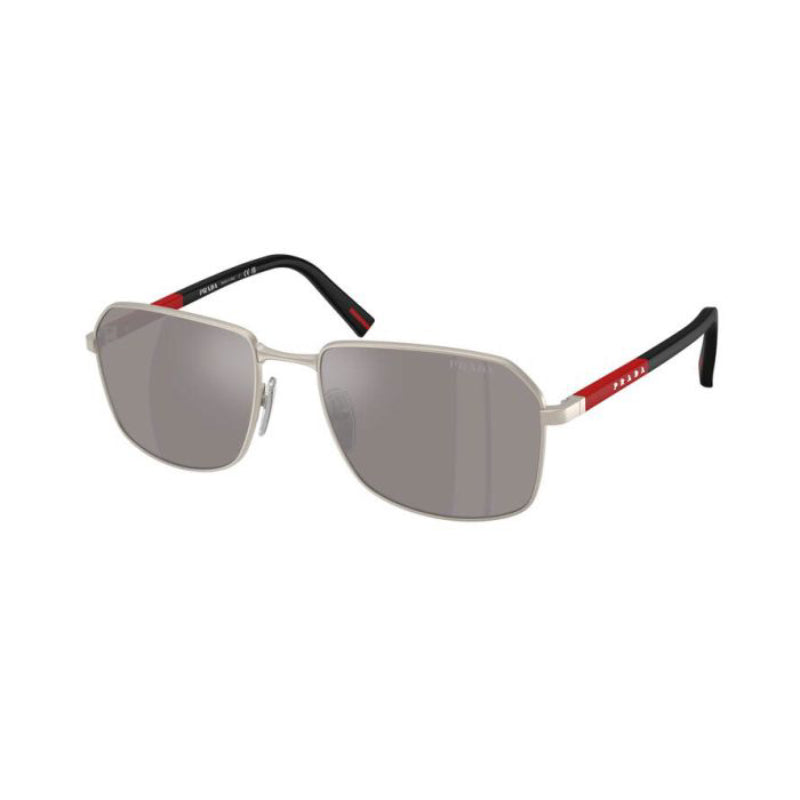 Prada Linea Rossa PS A51 Men's Rectangular Mirrored Sunglasses