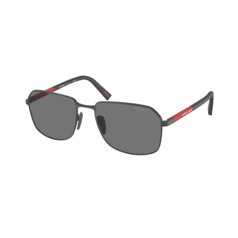 Prada Linea Rossa PS A51S1BO06 Men's Rectangular Solid Color Sunglasses