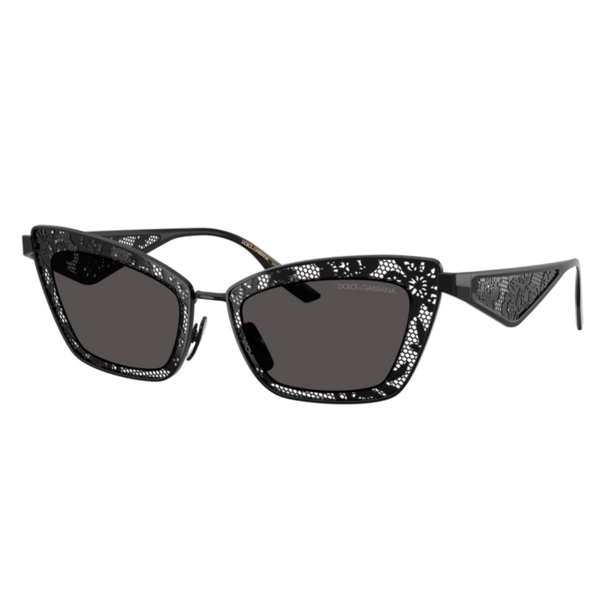 Dolce & Gabbana DG23110187 Women's Cat Eye Solid Color Sunglasses