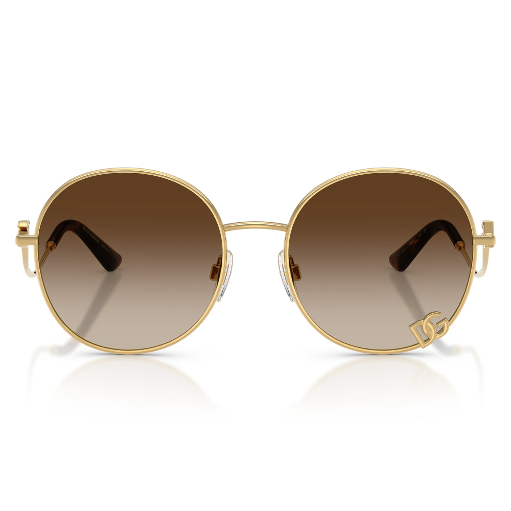 Dolce & Gabbana DG2328 Women's Round Gradient Sunglasses