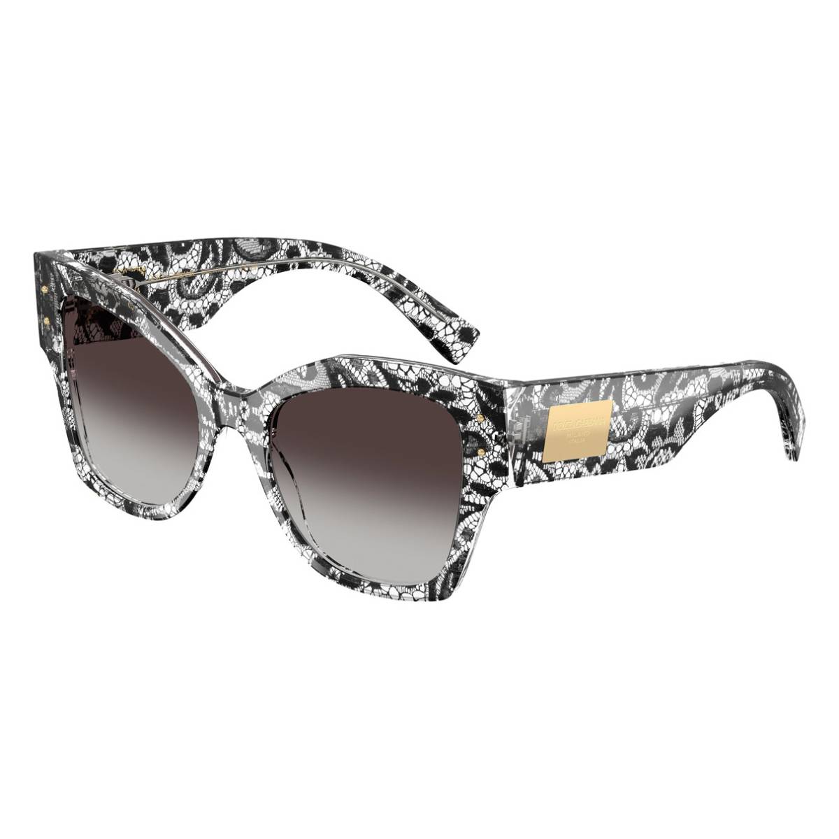 Dolce & Gabbana DG447832878G Women's Cat Eye Gradient Sunglasses