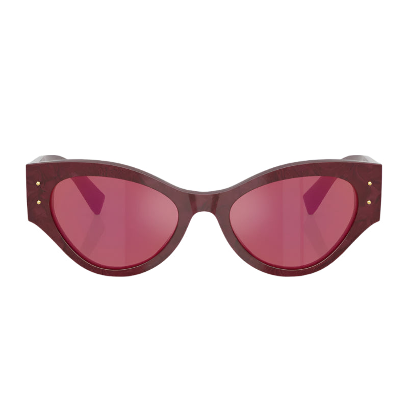 Dolce & Gabbana DG4480 3442D0 Women's Butterfly Mirrored Sunglasses