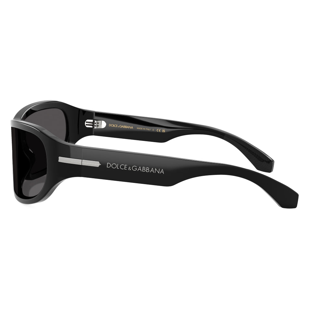 Dolce & Gabbana DG4486 Men's Rectangular Solid Color Sunglasses