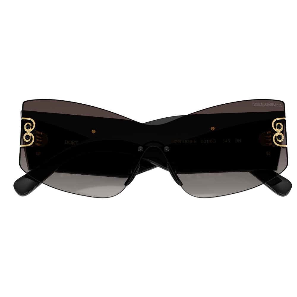 Dolce & Gabbana DG4526B Women's Cat Eye Gradient Sunglasses