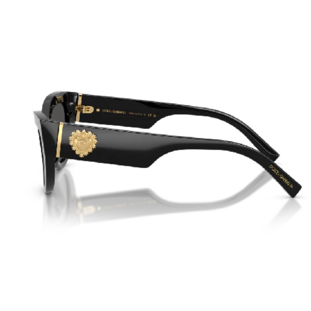 Dolce & Gabbana DG4536 Women's Cat-Eye Solid Color Sunglasses