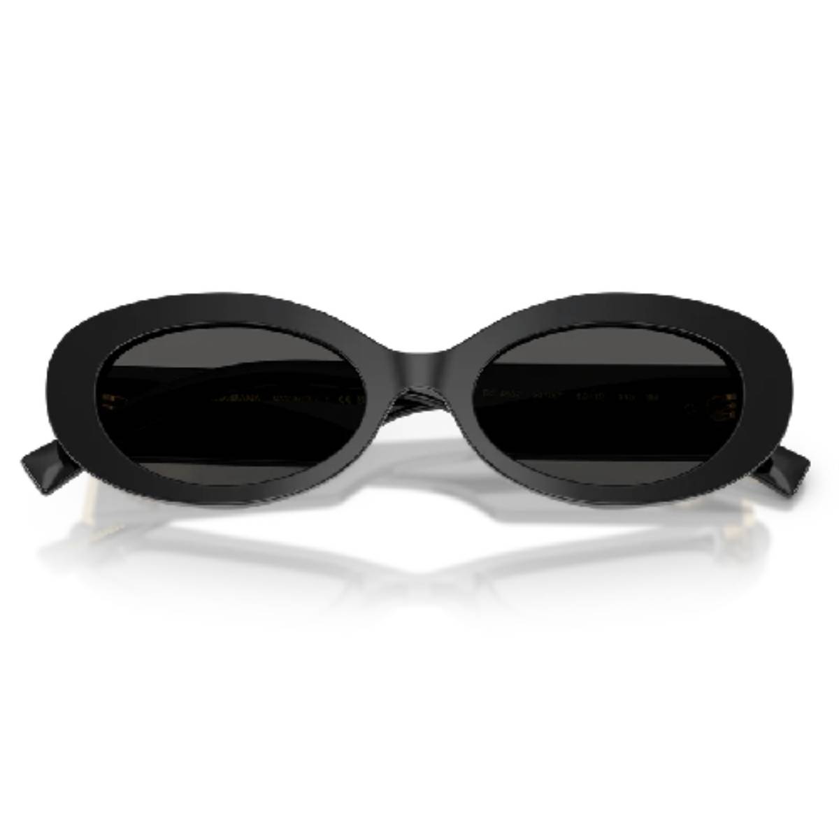 Dolce & Gabbana DG4537 Women's Oval Solid Color Sunglasses