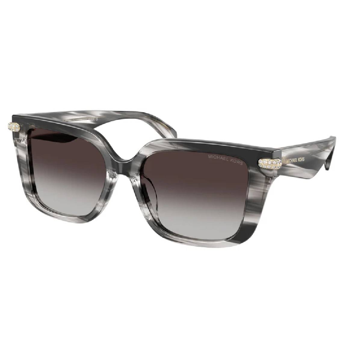 Michael Kors MK2275BU Santo Domingo Women's Square Gradient Sunglasses