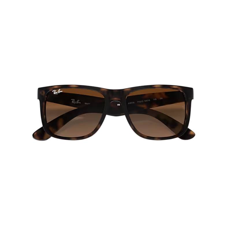 Ray-Ban Justin Classic 0RB4165/51 Unisex Square Gradient Sunglass - Brown