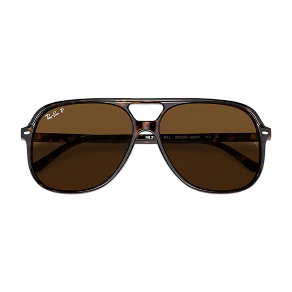 Ray-Ban RB2198 Bill Men's Square Solid Color Sunglasses