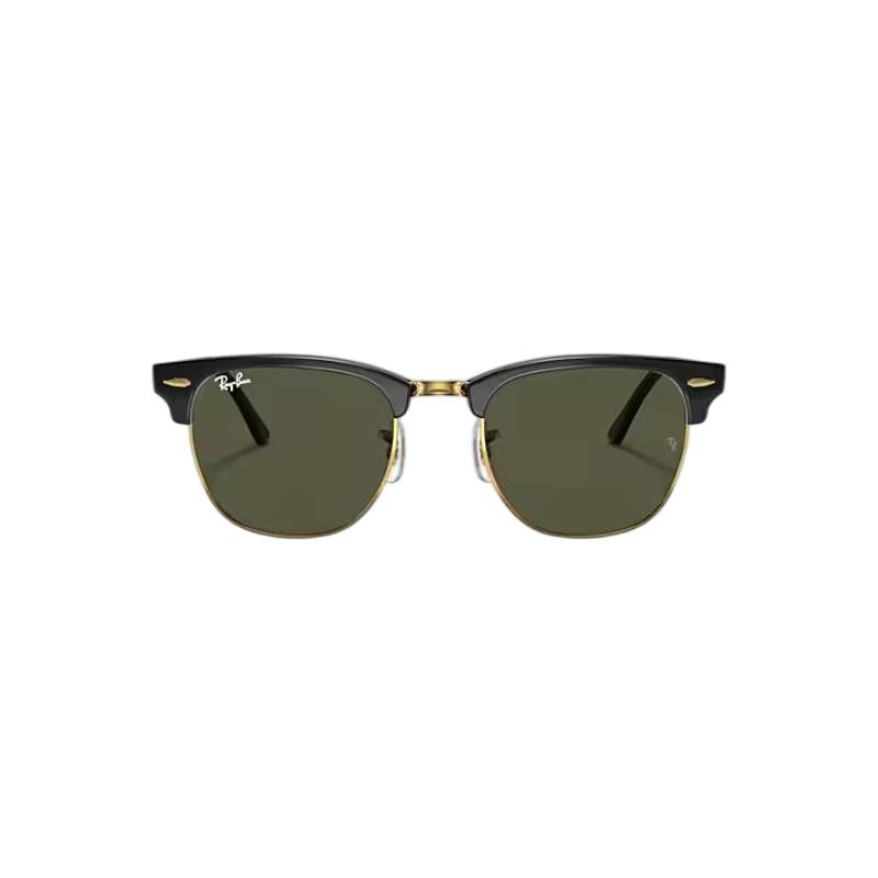 Ray-Ban Clubmaster Classic RB3016W0365 Unisex Square Solid Color Sunglasses