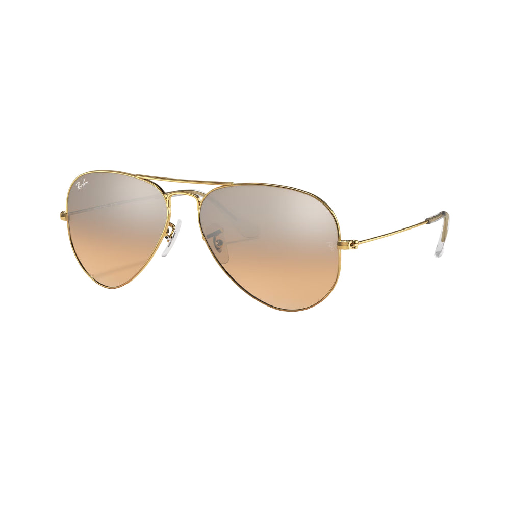 Ray-Ban RB3025 Unisex Aviator Gradient Sunglasses