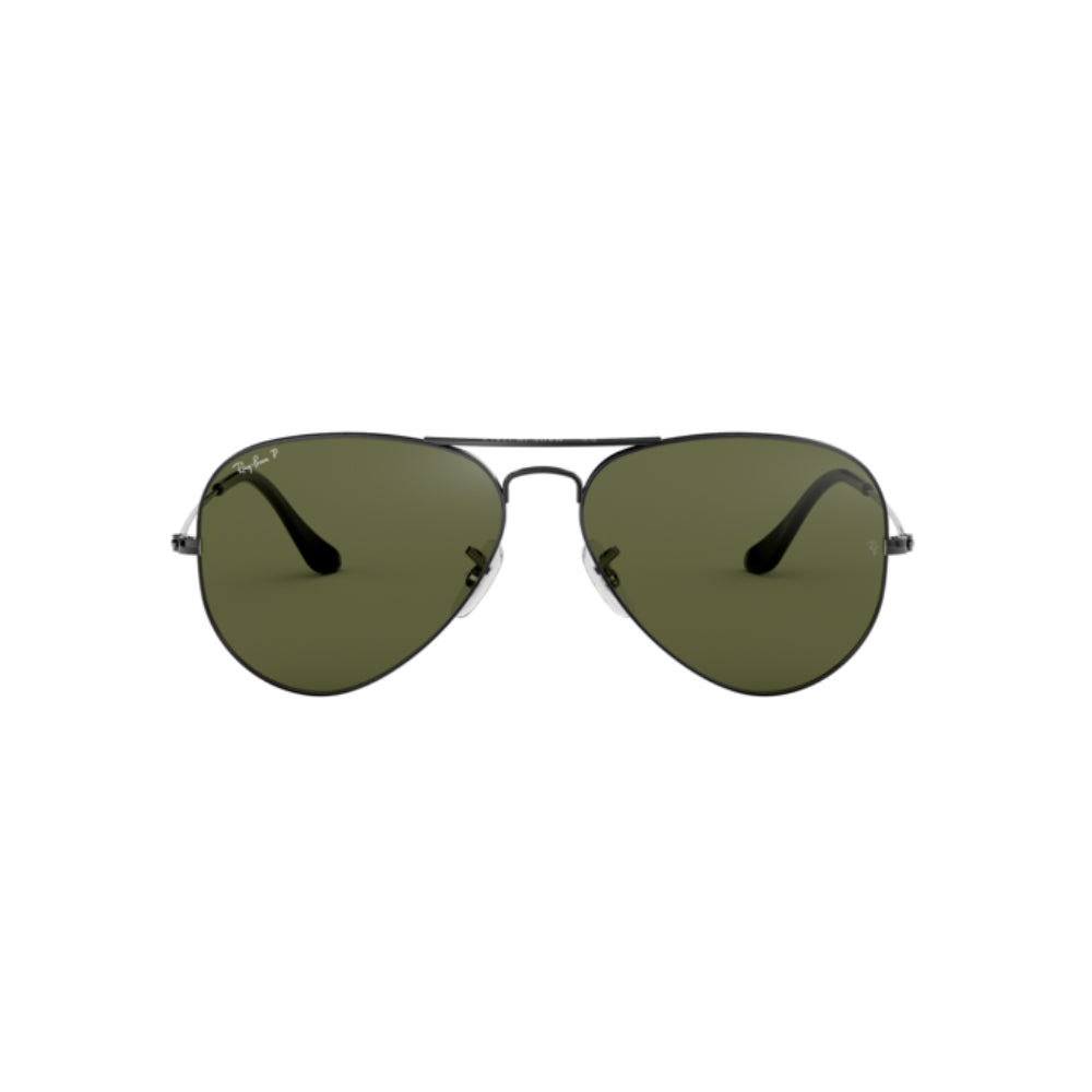 Ray-Ban RB3025 Unisex Aviator Classic Solid Color Sunglasses