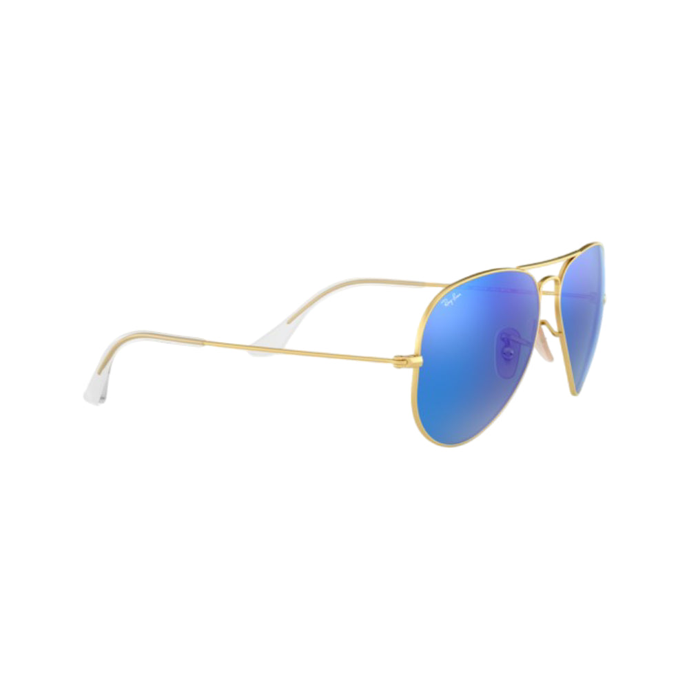 Ray-Ban RB3025 Unisex Aviator Solid Color Mirror Sunglasses