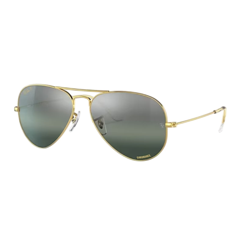 Ray-Ban Aviator RB30259196G5 Unisex Pilot Chromance Sunglasses