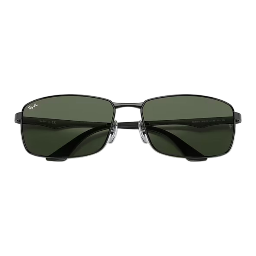 Ray-Ban RB3498 Men's Rectangle Solid Color Sunglasses