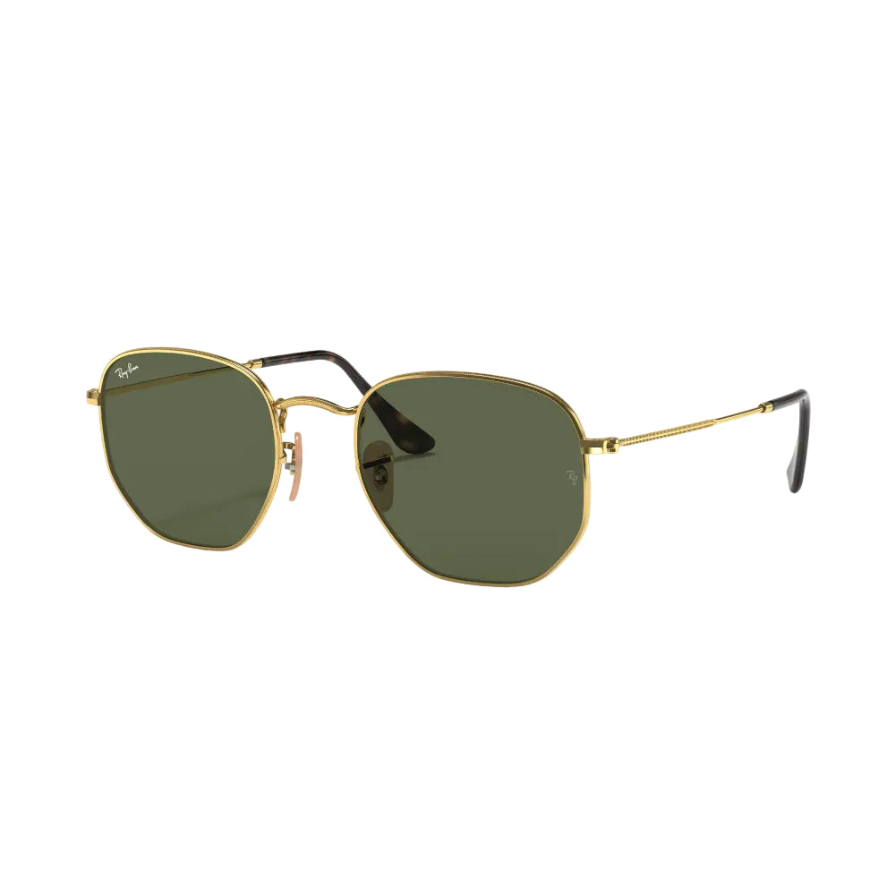 Ray-Ban Hexagonal Flat Lenses Man RB3548 Geometric Solid Color Sunglasses
