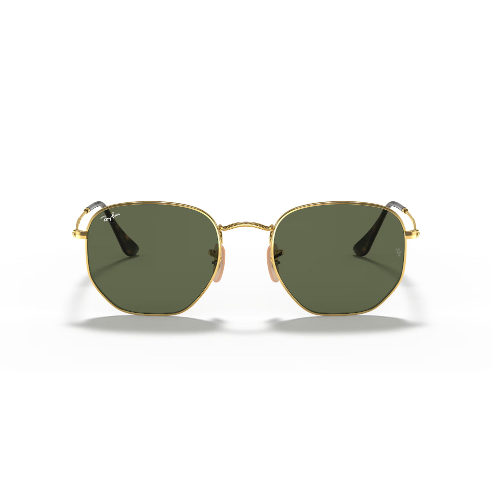 Ray-Ban Hexagonal Flat Lenses Man RB3548 Geometric Solid Color Sunglasses