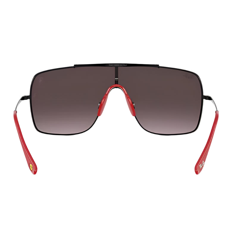 Ray-Ban Scuderia Ferrari RB3697MF009Y Unisex Square Solid Color Mirror Sunglasses