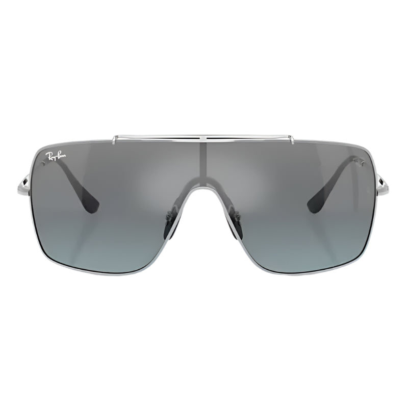 Ray-Ban Scuderia Ferrari RB3697MF104Y Unisex Square Solid Color Mirror Sunglasses