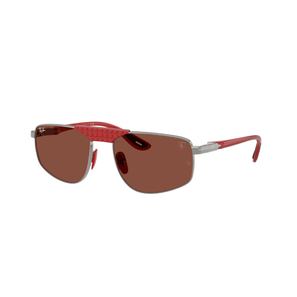 Ray Ban RB3776M Unisex Scuderia Ferrari Collection Solid Color Sunglasses