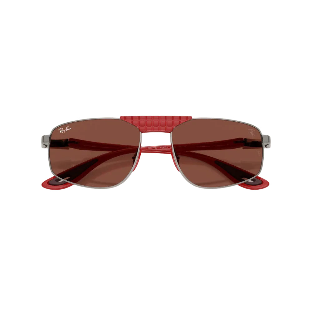 Ray Ban RB3776M Unisex Scuderia Ferrari Collection Solid Color Sunglasses