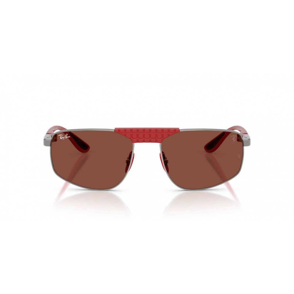 Ray Ban RB3776M Unisex Scuderia Ferrari Collection Solid Color Sunglasses