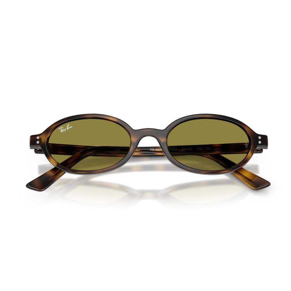 Ray-Ban RB4472 Khal Men's Oval Solid Color Sunglasses