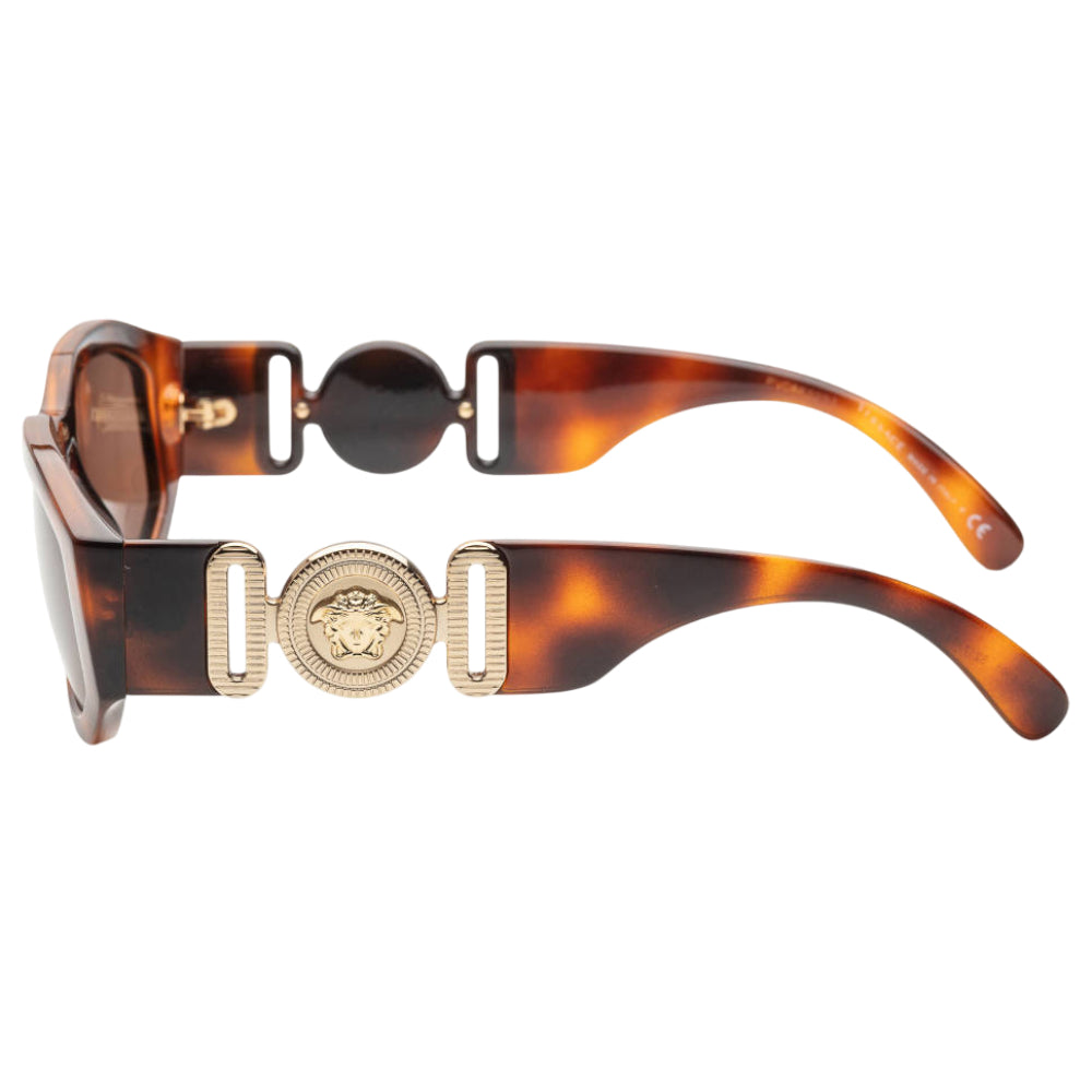 Versace 0VE4361553 Unisex Geometric Solid Color Sunglasses