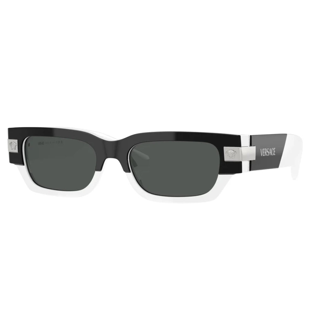 Versace OVE4465 Men's Rectangular Solid Color Sunglasses