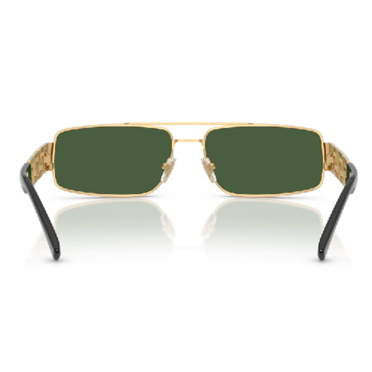 Versace VE2257 Men's Rectangle Solid Color Sunglasses