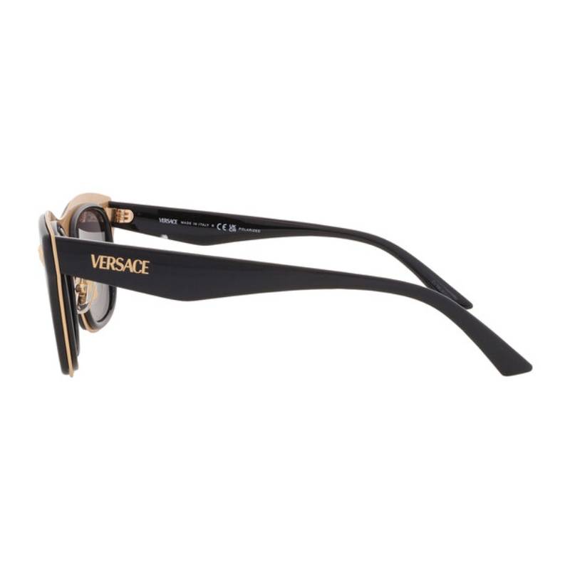 Versace VE227254387 Men's Square Polarized Sunglasses