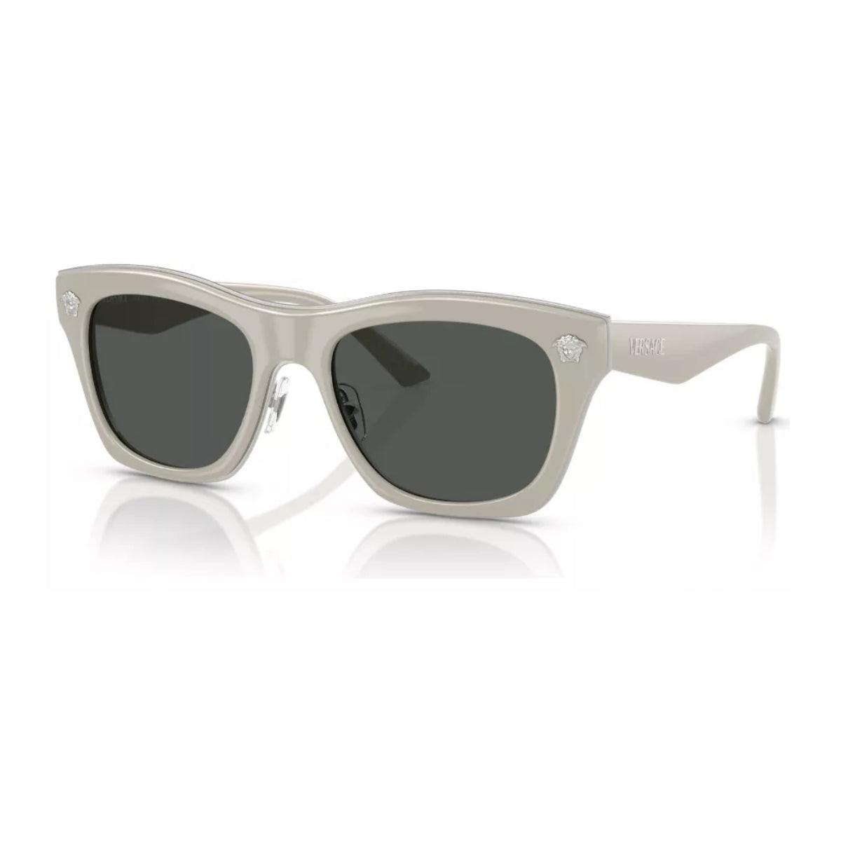 Versace VE2272 Men's Rectangular Solid Color Sunglasses