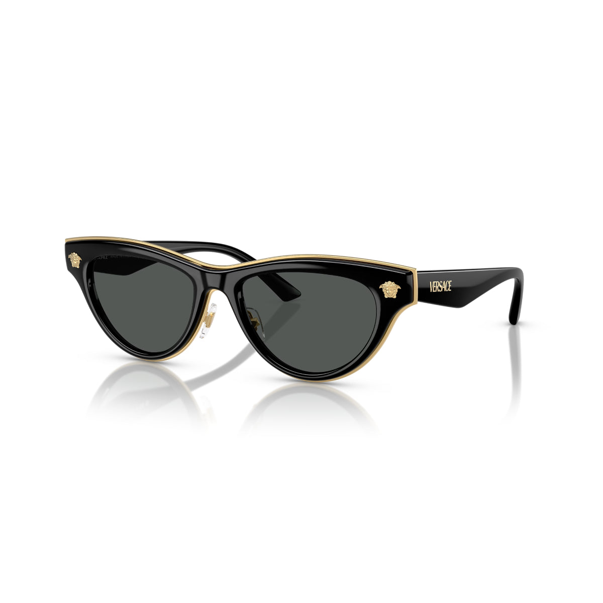 Versace VE2273 Woman's Cat eye Solid Color Sunglasses