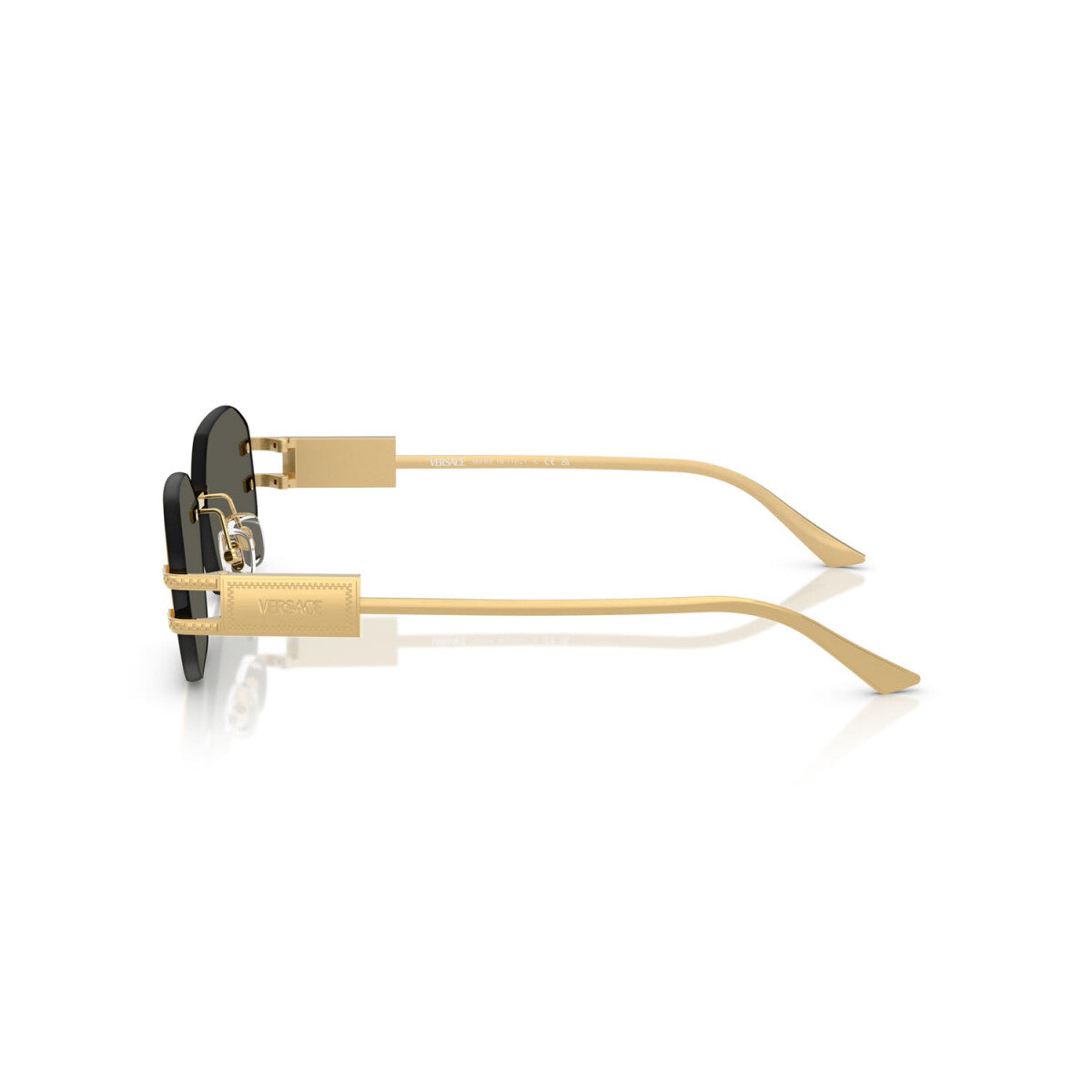 Versace Woman's VE227410027P Hexagonal Mirrored Sunglasses