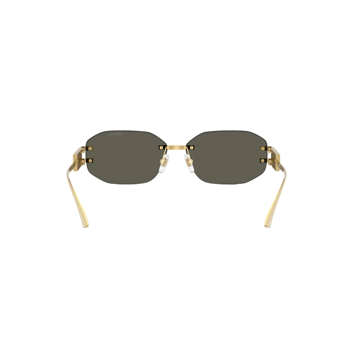 Versace Woman's VE227410027P Hexagonal Mirrored Sunglasses