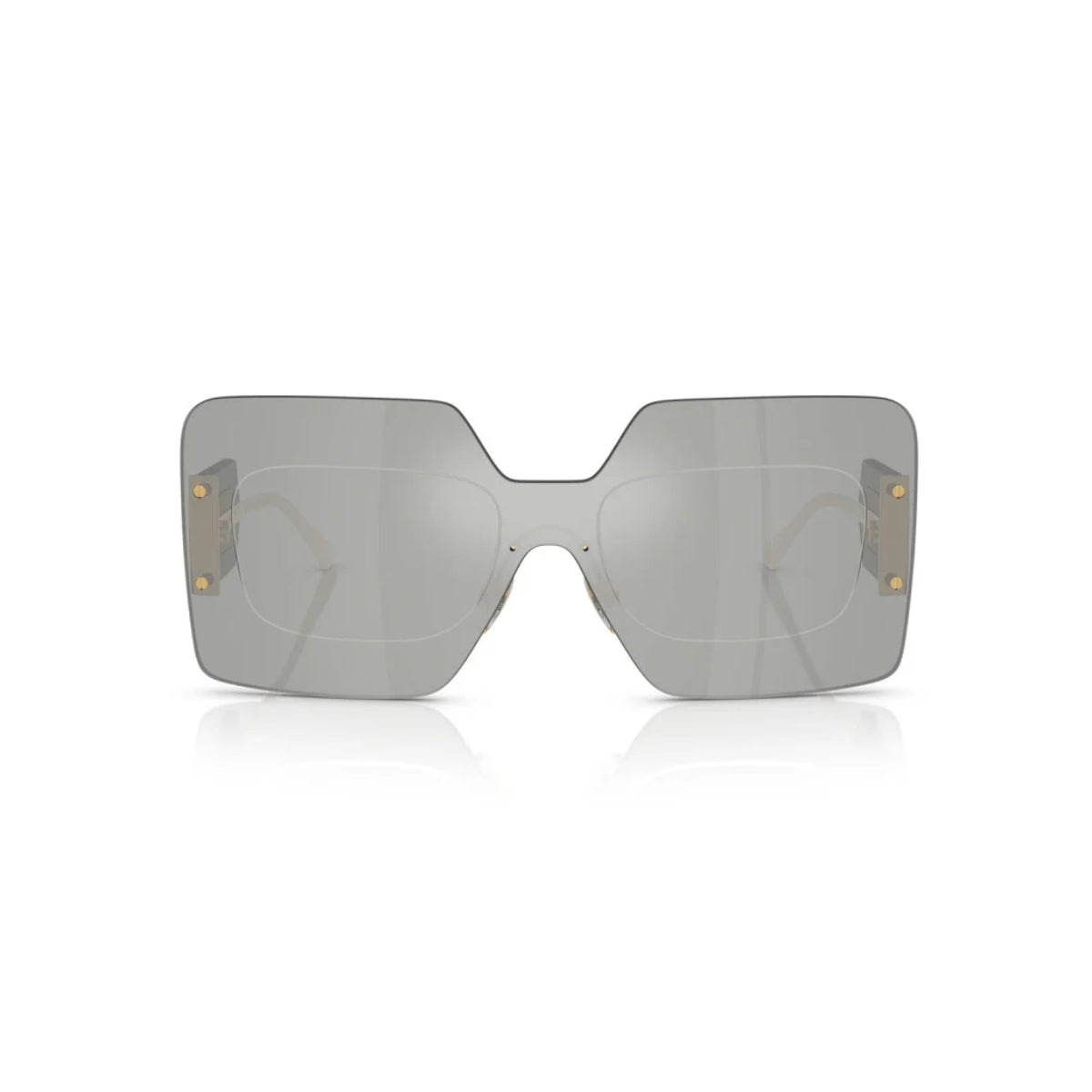 Versace VE2277 Women's Square Mirrored Sunglasses