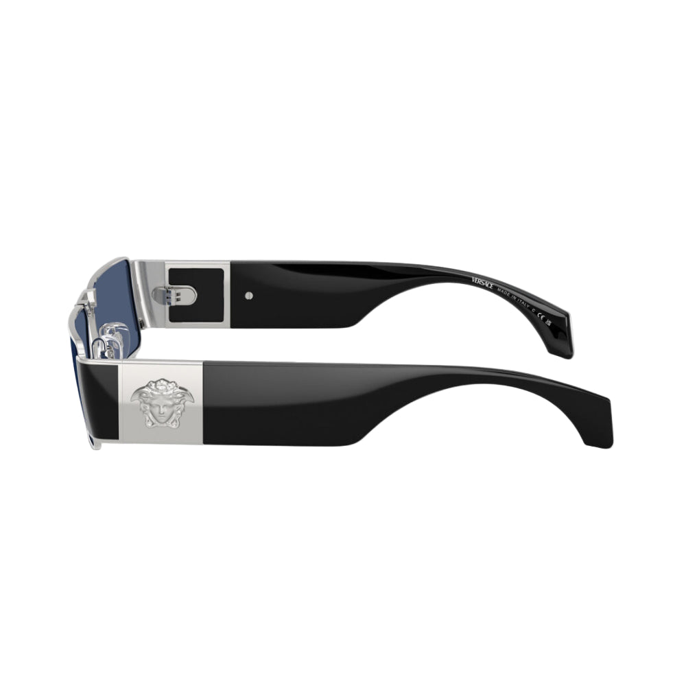 Versace VE2286 Men's Rectangular Solid Color Sunglasses