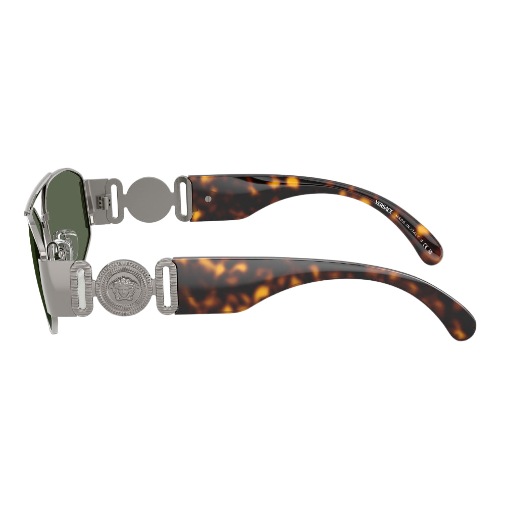 Versace VE2287 Men's Pilot Solid Color Sunglasses