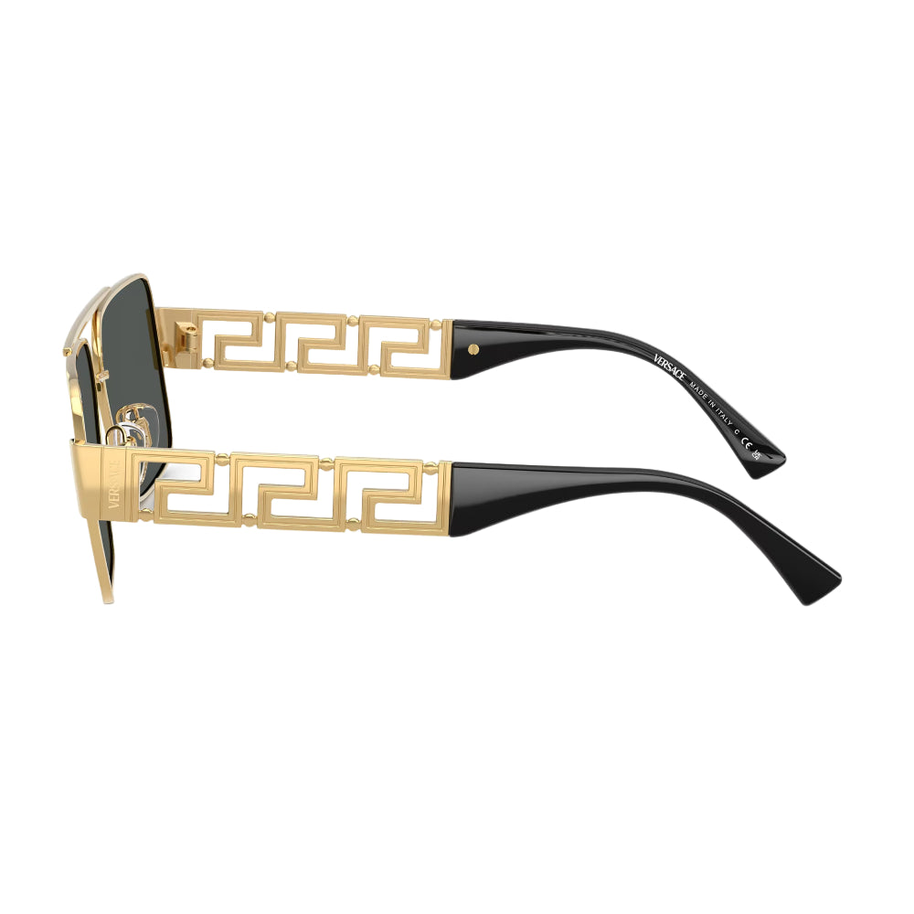 Versace VE2290 Men's Rectangular Solid Color Sunglasses
