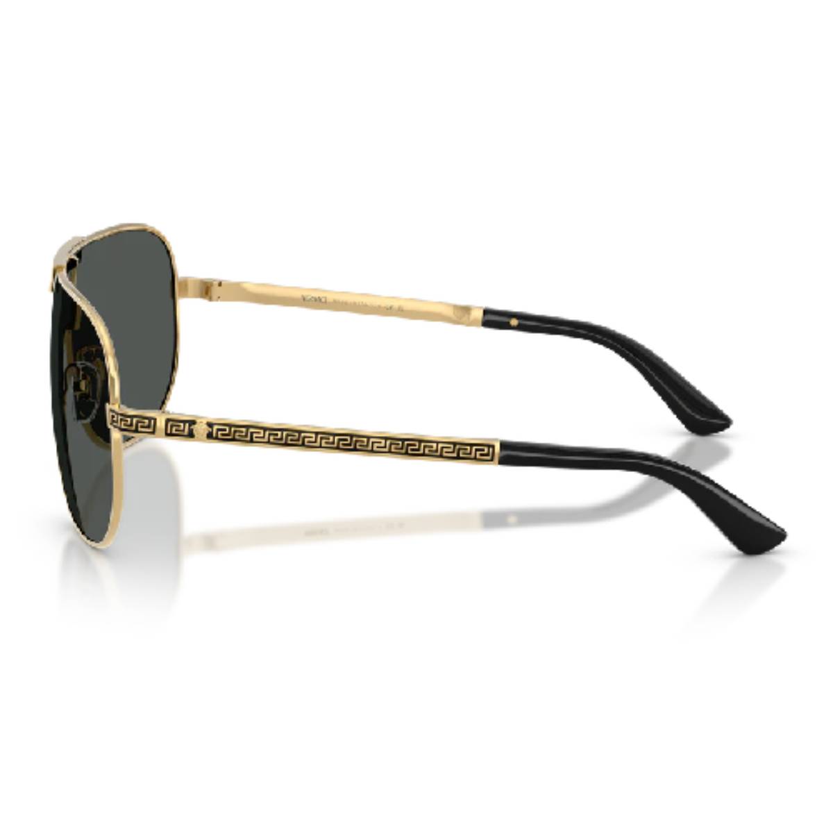 Versace VE2293 Men's Geometric Solid Color Sunglasses