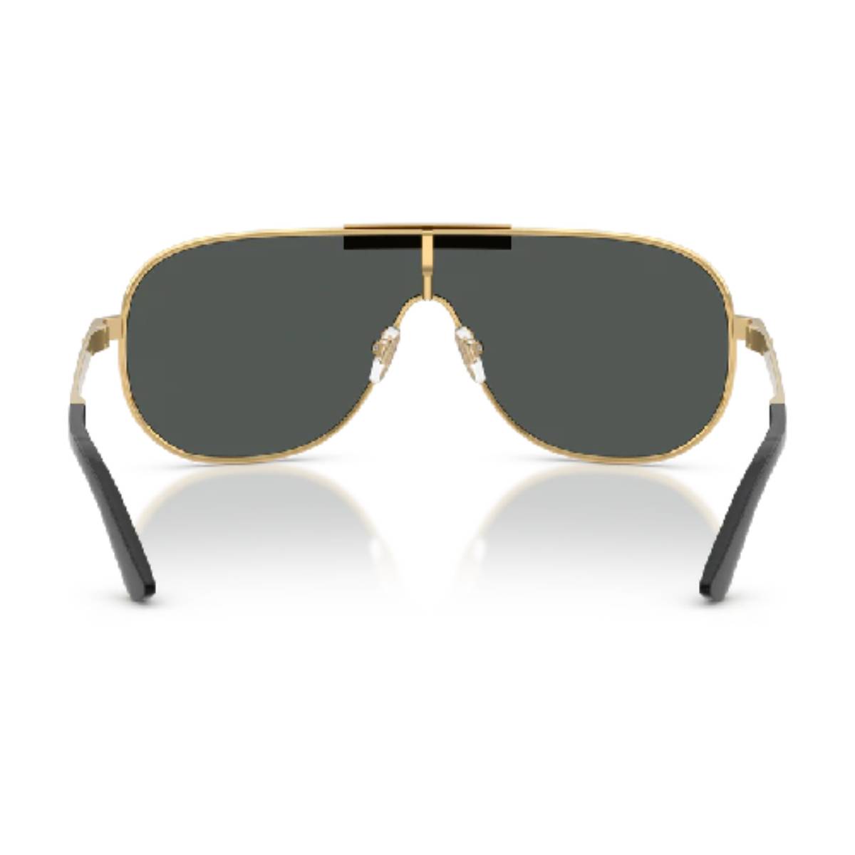 Versace VE2293 Men's Geometric Solid Color Sunglasses