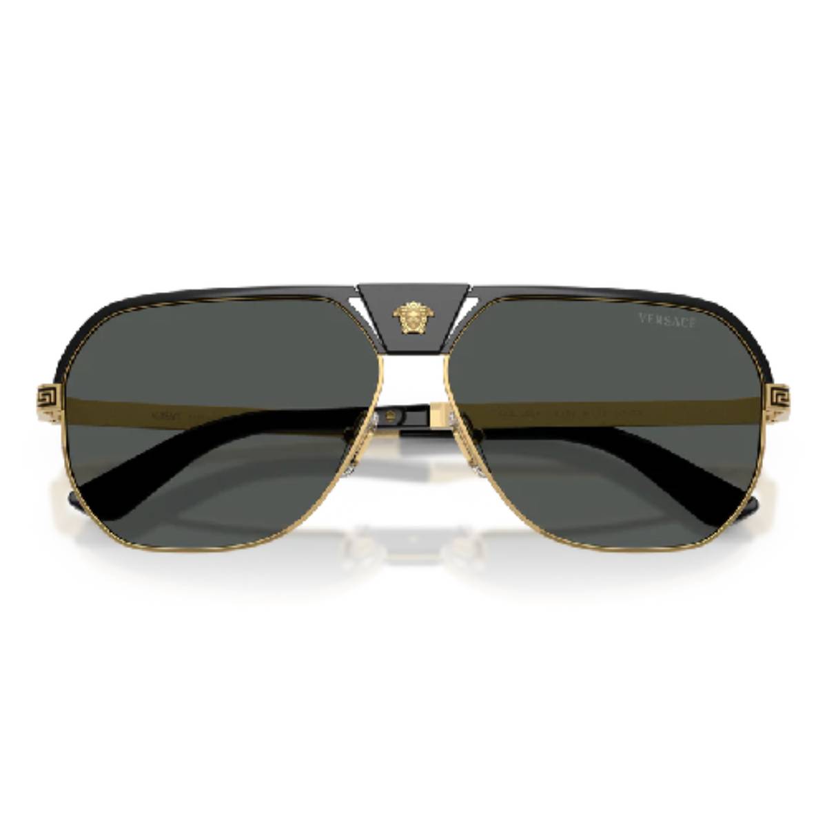 Versace VE2294 Men's Square Solid Color Sunglasses