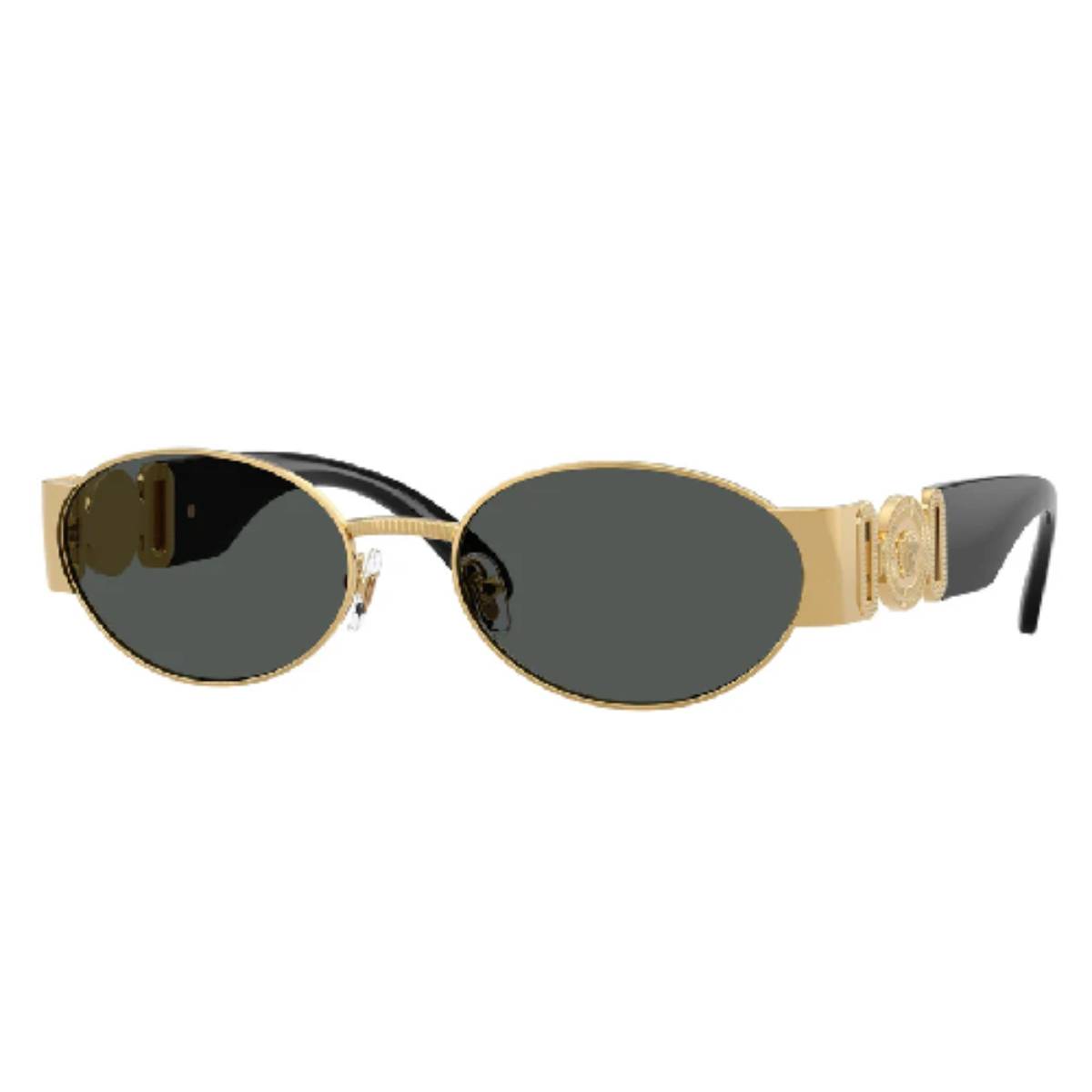 Versace VE2299 Men's Oval Solid Color Sunglasses