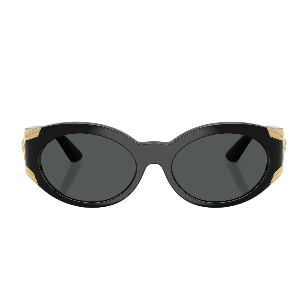 Versace VE4503U Women's Oval Solid Color Sunglasses